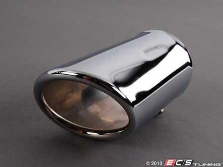 ES#196229 - 82129410926 - Chrome Line Exhaust Tip - (NO LONGER AVAILABLE) - Looking to add a sporty touch to your factory exhaust system? - Genuine BMW - 