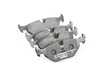ES#3691071 - 34211162536 - Rear Brake Pad Set - High-quality braking performance! - Textar - BMW