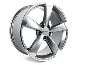 ES#2724026 - 628-9kt1 - 19" Style 628 Wheels - Set Of Four - 19"x8.5" ET35 5x112 - Gloss Gunmetal/Machined Face - Alzor - Audi Volkswagen