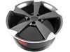 ES#2724024 - 628-9KT - 19" Style 628 Wheels - Set Of Four - 19"x8.5" ET35 5x112 - Gloss Gunmetal/Machined Face - Alzor - Audi MINI