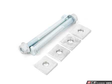 ES#3537054 - SPLELE9X - Rear Toe Arm Eccentric Lockout Kit - Eliminates OE eccentric lockout bolt that often slips & changes your alignment under heavy load. Requires use of adjustable rear toe arms. Made in the USA! - SPL Parts - BMW