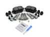 ES#3536940 - 025997ECS0373KT - Performance Rear Brake Service Kit (282x12) - Featuring ECS V5 cross drilled & slotted rotors and ECS EP24 Enthusiast Performance pads - Assembled By ECS - Audi Volkswagen