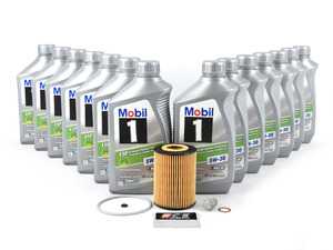 ES#3691209 - 6421800009KT7 - Genuine Diesel Oil Service Kit (5w-30) - Includes Hengst filter and Genuine Mobil 1 ESP Low-Ash 229.52 Spec Oil - Assembled By ECS - Mercedes Benz