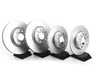 ES#2594016 - 40454104KT2 - Front & Rear Brake Service Kit - Featuring ECS V5 rotors and ECS DD23 ceramic pads. - Assembled By ECS - Audi
