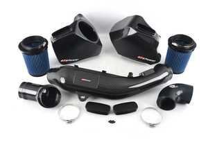 ES#3612895 - 54-76305-CF - Black Series Momentum Carbon Fiber Cold Air Intake System w/ PRO 5R Filter  - Extremely good looks and performance - only the best for your M3/M4! - AFE - BMW