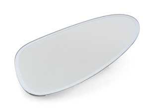 ES#3344854 - 99773103516 - Exterior Rear View Mirror Glass Replacement - Priced Each - Left side mirror glass with "Anti-Dazzle", electrically heated and adjustable - Genuine Porsche - Porsche