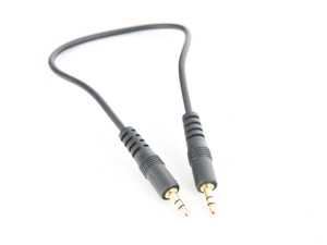 ES#2744826 - 61122336509 - Auxiliary Connection Cable - .3 Meter - (NO LONGER AVAILABLE) - For vehicles with a 3.5 mm female aux socket - Genuine BMW - BMW