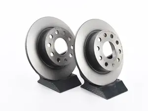Rear UV Coated Brake Rotors - Pair (253x10)