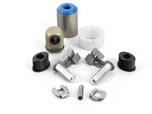 ES#3514404 - 2511122060KT2 - Shifter Rebuild & Upgrade Kit - Overhaul your shifter with this kit, featuring ECS Tuning Delrin shifter bushings & Turner Motorsport poly shift arm bushing - Assembled By ECS - BMW