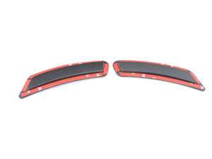 ES#3420897 - BM-0993-B39 - Painted Front Bumper Reflectors - Mineral Grey Metallic  - Clean up your M front bumper with paint matched reflectors - AUTOTECKNIC - BMW
