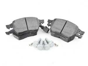 ES#3536634 - 025997ECS0196KT - Performance Front Brake Service Kit (288x25) - Featuring ECS V5 slotted rotors and ECS EP24 Enthusiast Performance pads - Assembled By ECS - Volkswagen