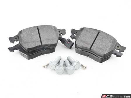 ES#3536634 - 025997ECS0196KT - Performance Front Brake Service Kit (288x25) - Featuring ECS V5 slotted rotors and ECS EP24 Enthusiast Performance pads - Assembled By ECS - Volkswagen