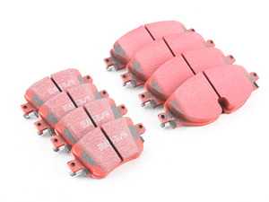 ES#3678160 - dp32150cKT1 - RedStuff Performance Brake Pad Set - Front & Rear - A high performance street pad, featuring Kevlar technology. - EBC - Volkswagen