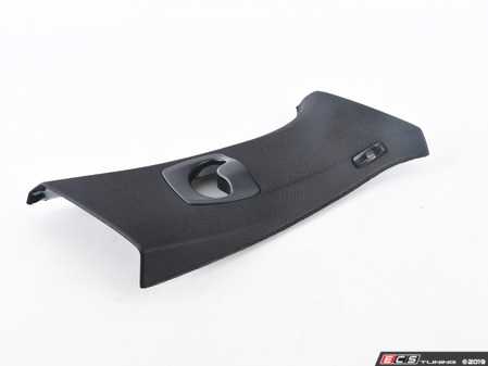 ES#2713686 - 51438060010 - F10 B Pillar cover - right - Black, upper portion - Genuine BMW - BMW