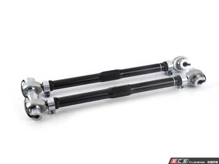 ES#3537073 - SPLRTAF8X - Titanium Series Adjustable Rear Toe Arms - Pair - Dial in rear toe to eliminate premature tire wear and increase grip & handling performance. Made in the USA! - SPL Parts - BMW