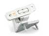 ES#2759594 - 2057200337 - Front Lower Door Hinge - Left - Common cause of noise and door misalignment - Genuine Mercedes Benz - Mercedes Benz