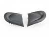 ES#2607804 - 32306863537 - Steering Wheel Pads Set - Black - Blank uppper steering wheel pads for the three spoke wheel - Genuine MINI - MINI