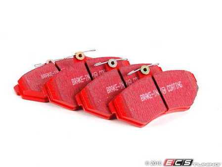 ES#520220 - DP31112C - RedStuff Performance Brake Pads - A high performance street pad, featuring Kevlar technology. - EBC - Volkswagen