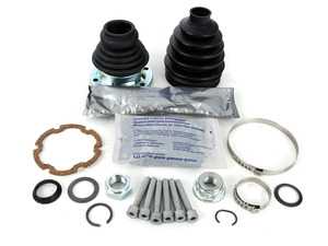ES#2777902 - 191498202AKT1 - Front Right Inner And Outer CV Joint Refresh Kit - Why risk tearing the same axle out twice? This kit includes front inner and outer CV Joint Boots to service one axle. - Rein - Volkswagen