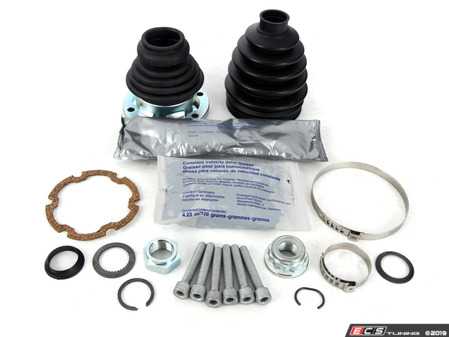 ES#2777902 - 191498202AKT1 - Front Right Inner And Outer CV Joint Refresh Kit - Why risk tearing the same axle out twice? This kit includes front inner and outer CV Joint Boots to service one axle. - Rein - Volkswagen