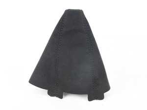 ES#3412422 - 5234-8E-000AB - BFI Manual Alcantara Shift Boot - Black Stitching - Compliment your BFI shift knob with a custom shift boot made from the finest materials available - Black Forest Industries - Audi