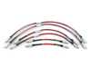 ES#2712666 - 002565ECS02AKT2 - Exact-Fit Stainless Steel Brake Lines - Complete Kit - Set of 6 DOT-compliant lines, manufactured by ECS Tuning to replace your standard rubber lines. - ECS - BMW