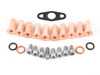 ES#3250897 - 11652411444 - Turbocharger Hardware Kit - Includes the exhaust clamp, downpipe gasket, and various hardware and seals required to install a new turbocharger - Genuine BMW - BMW