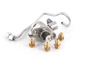 ES#3464401 - 06H127025QKT3 - High Pressure Fuel Pump Kit - Includes necessary adapter fittings and updated fuel lines to fit with your new pump - Assembled By ECS - Audi Volkswagen
