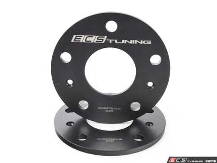 ES#3677666 - 001366ecs08KT3 - ECS Wheel Spacers - 8mm - One pair of wheel spacers without lug bolts - ECS - Porsche