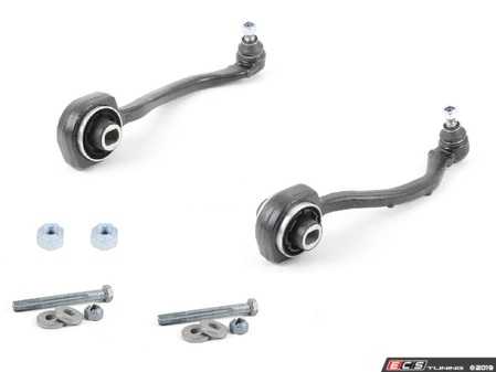 ES#3691918 - a2043304311KT3 - Front Upper Control Arm Kit - Featuring Hamburg Tech Control Arms with Pre-Installed Bushings - Assembled By ECS - Mercedes Benz