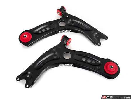 ES#3136040 - 008692ECS01-01KT -  Performance Front Control Arm Kit - With ECS Polyurethane Bushings - Without Hardware  - Engage the road with precision, confidence and reliability with our ECS Poly Control Arm Bushing Kit! - ECS - Audi Volkswagen