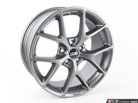 ES#3138745 - SR016SGKT - 18" BBS SR Wheels - Set Of Four  - 18x8 ET45 5x112 57.1CB - Satin Grey - BBS - Audi Volkswagen