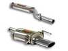 ES#3691979 - w203v6ssKT - W203 C230 Performance Cat-Back Exhaust System - Includes sport Muffler and Resonated Center Pipe - Supersprint - Mercedes Benz