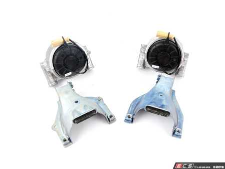 ES#3177943 - 8r0198381bkt2KT - Engine Mount Kit - Eliminate excessive engine vibations - Includes left and right side mounts and retaining plates - Assembled By ECS - Audi