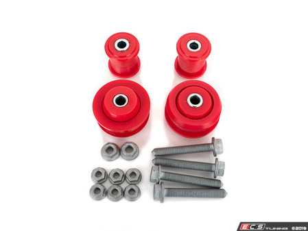 ES#3136044 - 008692ECS02-02KT - Front Polyurethane Control Arm Bushing Kit - With Hardware - Engage the road with precision, confidence and reliability with our ECS Poly Control Arm Bushing Kit! - ECS - Audi Volkswagen
