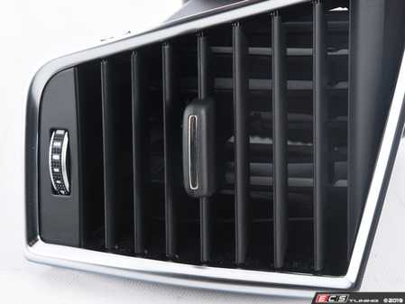 ES#2726233 - 8R1820902LWVF - Dashboard Air Vent - Black - Genuine Volkswagen Audi - Audi