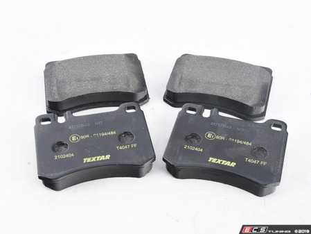 ES#2593265 - 0014208520 - Front Brake Pad Set - Does not include brake pad wear sensors - Textar - Mercedes Benz