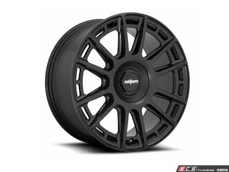 ES#3693591 - r159198543+45KT - 19" OZR - Set Of Four - (NO LONGER AVAILABLE) - 19x8.5, 5x112, ET45, 66.56CB - Matte Black Finish - Rotiform - 