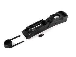 ES#1928281 - 1C0898001 - New Beetle Center Console Conversion - Black - Complete conversion to add center cupholders to early New Beetle - Genuine Volkswagen Audi - Volkswagen
