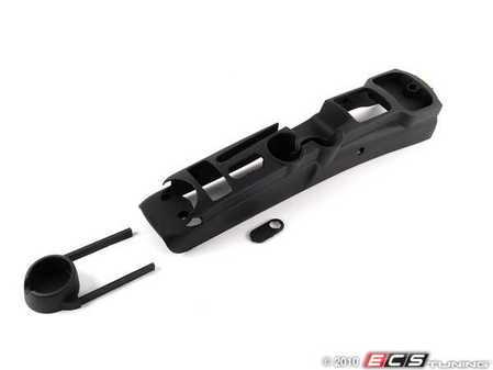 ES#1928281 - 1C0898001 - New Beetle Center Console Conversion - Black - (NO LONGER AVAILABLE) - Complete conversion to add center cupholders to early New Beetle - Genuine Volkswagen Audi - 