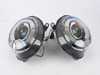 ES#3691817 - PR0-YD-MC07sd - Projector Blackout LED DRL Headlights - Pair - *Scratch And Dent*  - (NO LONGER AVAILABLE) - F56 Style LED DRL and black housing halogen projector headlight set! - Spyder - 