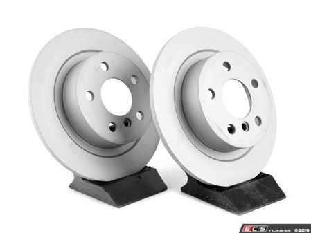 ES#3524910 - 34216799367kt1KT - Rear Brake Rotors - Pair 11.02" (280x10) - High performance rotors for stopping your BMW/MINI. - Zimmermann - BMW MINI