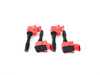 ES#3691929 - 06h905110lkt3 - RS Ignition Service Kit  - Add 8V RS3/B9 S4 spark with these red top coil packs and RS7 spark plugs for the ultimate ignition service kit for your 1.8T/2.0T Gen3 engine! - Assembled By ECS - Audi Volkswagen