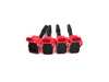 ES#3691929 - 06h905110lkt3 - RS Ignition Service Kit  - Add 8V RS3/B9 S4 spark with these red top coil packs and RS7 spark plugs for the ultimate ignition service kit for your 1.8T/2.0T Gen3 engine! - Assembled By ECS - Audi Volkswagen