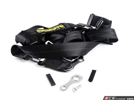 ES#3470783 - SR18190E90 - Quick Fit Pro Harness - Black - Left  - A DOT approved harness that utilizes factory attachment points - Schroth - 