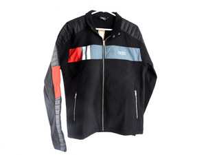 ES#3439964 - ACM2326BLKMD - Drifter Hybrid Jacket - Black - Mens Medium - The Drifter Hybrid Jacket is a racing inspired soft-shell jacket. - Genuine Volkswagen Audi - Audi