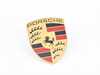 ES#3496143 - 9P1853601 - Hood crest - Full Color - New-style Porsche crest - Genuine Porsche - Porsche