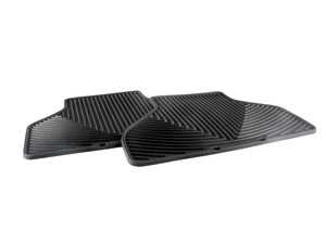 ES#2193865 - W144 - Rear All-Weather Floor Mats - Black - All-weather protection to endure the harshest conditions - WeatherTech - BMW