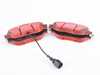 ES#3672046 - dp32127cKT - Front & Rear RedStuff Performance Brake Pad Kit - A high performance street pad, featuring Kevlar technology. - EBC - Audi
