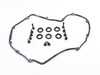 ES#3691003 - 022103831cKT -  Valve Cover Gasket Kit - All the gaskets and hardware necessary when replacing your leaky valve cover gasket - Assembled By ECS - Volkswagen
